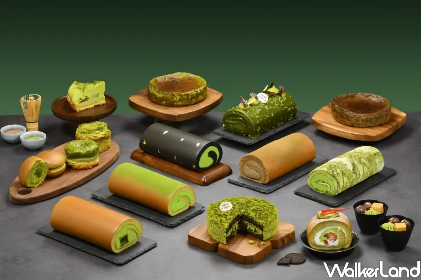 ▲亞尼克將宇治一番茶融入北海道奶霜,打造多款抹茶甜點。