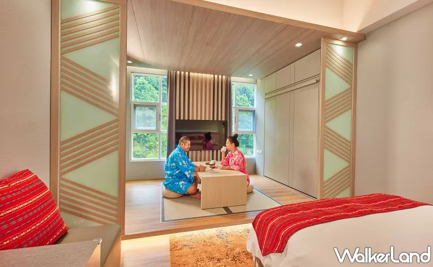 ▲穿上浴衣在和洋房內合影,是許多旅客在享受美人湯假期時最愛收藏的美好回憶。圖/統一渡假村提供;窩客島整理