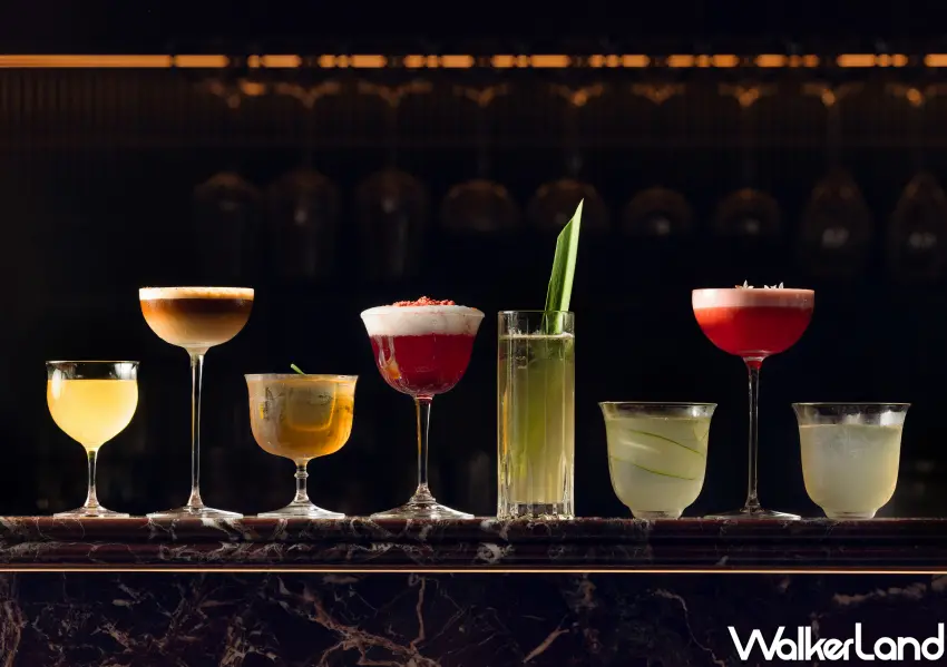 ▲微醺植物園系列雞尾酒,將台灣農產完美轉化為心潮飯店的杯中藝術。