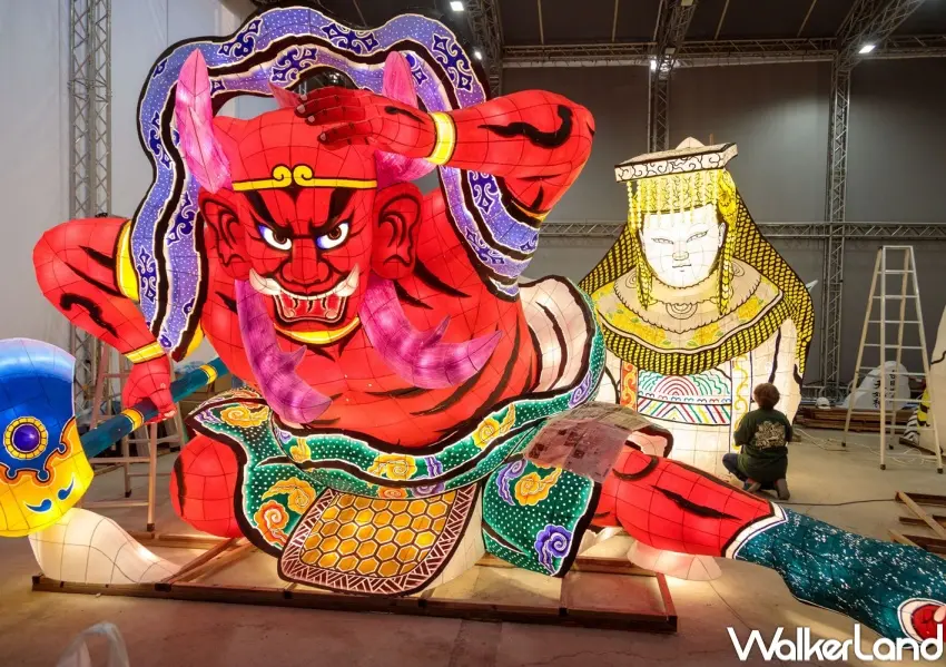 ▲2026台灣燈會巨型睡魔燈籠登場、Team Taiwan大遊行一次看,圖片來源:嘉義縣政府。