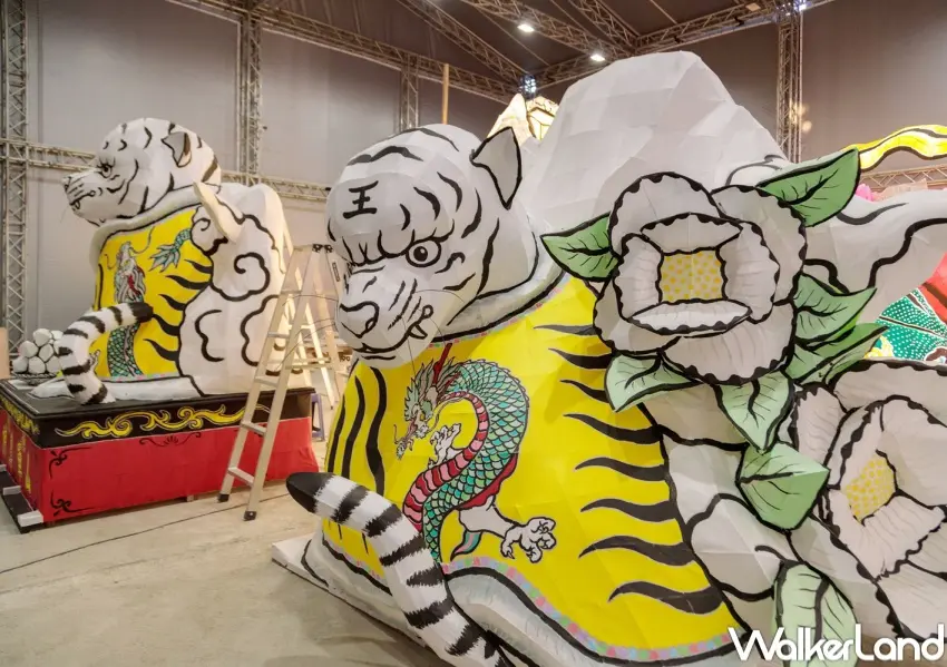 ▲針對WBC應援中華隊將於3/7推出Team Taiwan台灣燈會大遊行,巨型青森睡魔燈籠也將參加,圖片來源:嘉義縣政府。