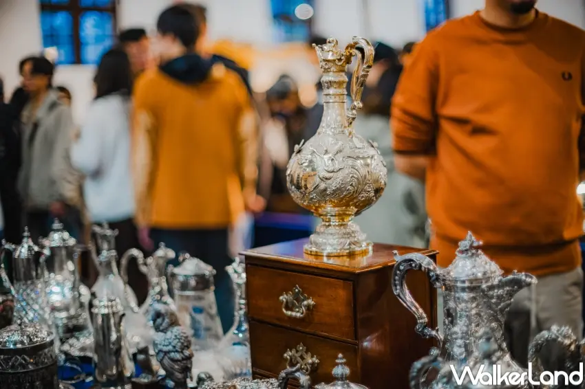 ▲台北蚤之市 Taipei Flea Market 邀請MARK’s ANTIQUES首次參與,主打修復與永續老件。