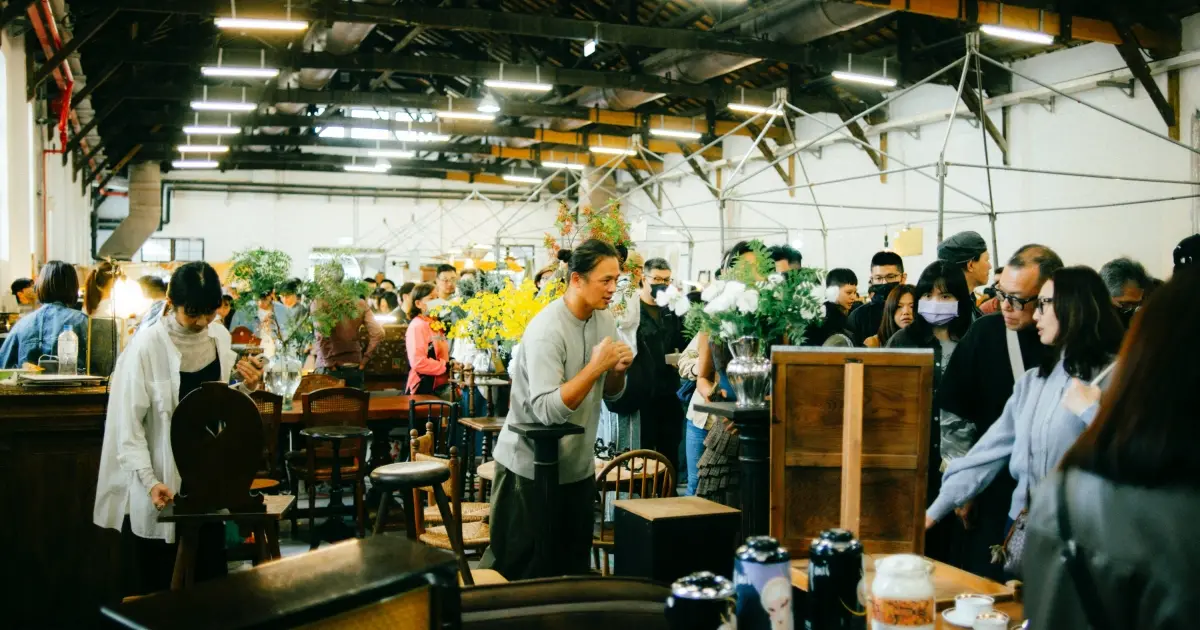 台北蚤之市3天松菸登場！200家古物品牌 古董雜貨鋪進駐，老靈魂市集免費逛。