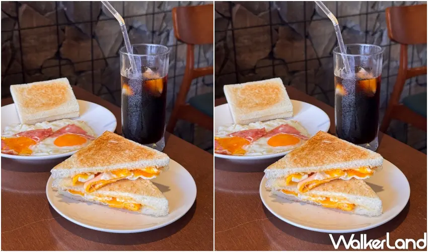 ▲粉絲在南美咖啡喝咖啡吃早餐，感受西門町懷舊氛圍（攝影：張人尹）