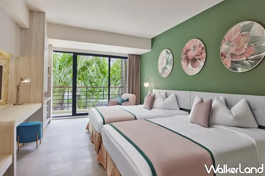 ▲3月6日將一口氣祭出15間飯店1元限量搶,包含有渡假氛圍十足的「墾丁凱撒大飯店」。圖/易遊網提供;窩客島整理