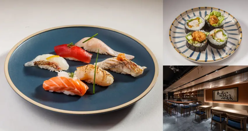 ▲義郎創作壽司