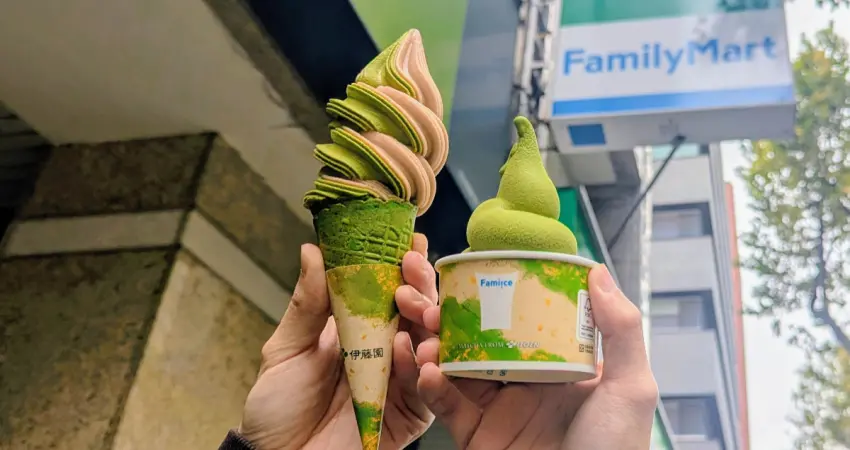全家抹茶季14款新品！抹茶霜淇淋濃度升級，抹茶生甜甜圈 蒙布朗布丁都要吃。