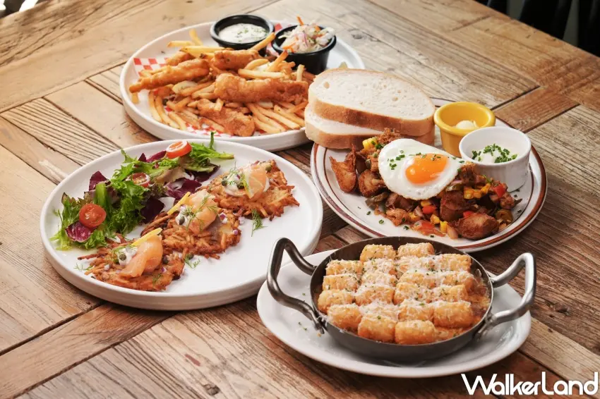 ▲活動期間3月5日至4月17日，樂子the Diner以美國馬鈴薯打造期間限定創意新菜。