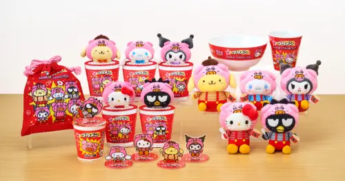 三麗鷗角色變身小豬泡麵君！小豬泡麵×三麗鷗角色聯名六大聯名趣味設計商品全開賣。