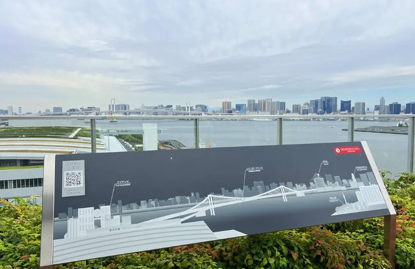 ▲來日本不是來競賽的，而是為了好好享受旅行的，這時腦海裡浮現的畫面常是海風、天空、寬闊的街廓的豐洲。