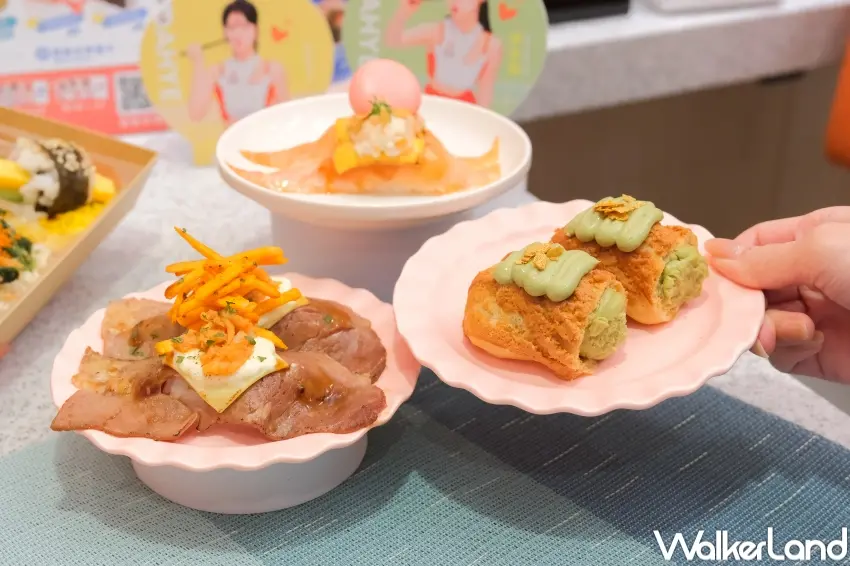 ▲爭鮮攜手李多慧推「甜心應援壽司系列」，結合WBC熱潮打造限定話題。（攝影：張人尹）