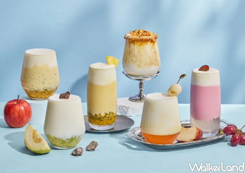 ▲發發推「梅子芭樂優格」「蜜桃百香優格」酸甜果香清爽登場。