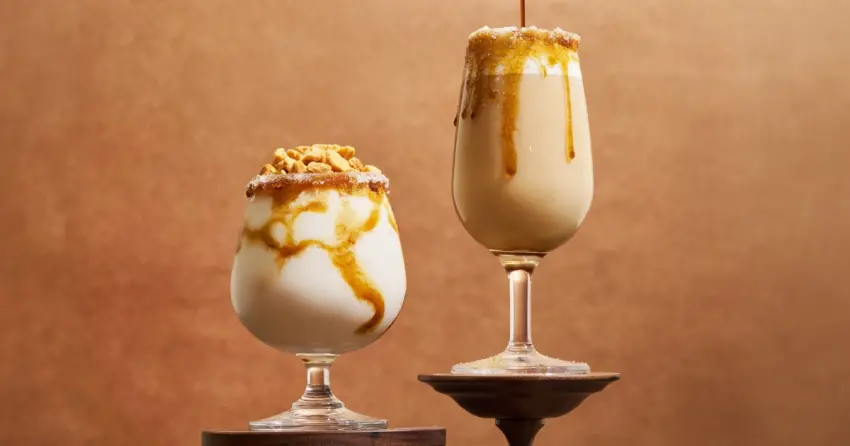 發發優格5款新品！焦糖海鹽優格 梅子芭樂優格開喝，飲料控敲碗成功。