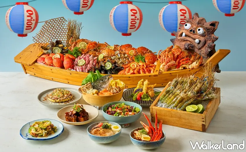 ▲3/10餐廳將推出沖繩風的限定主題季,以沖繩經典風味為靈感推出多款限定料理,讓賓客在大啖美食之際,也能以滿滿元氣為中華隊吶喊助威。圖/台北六福萬怡酒店提供;窩客島整理