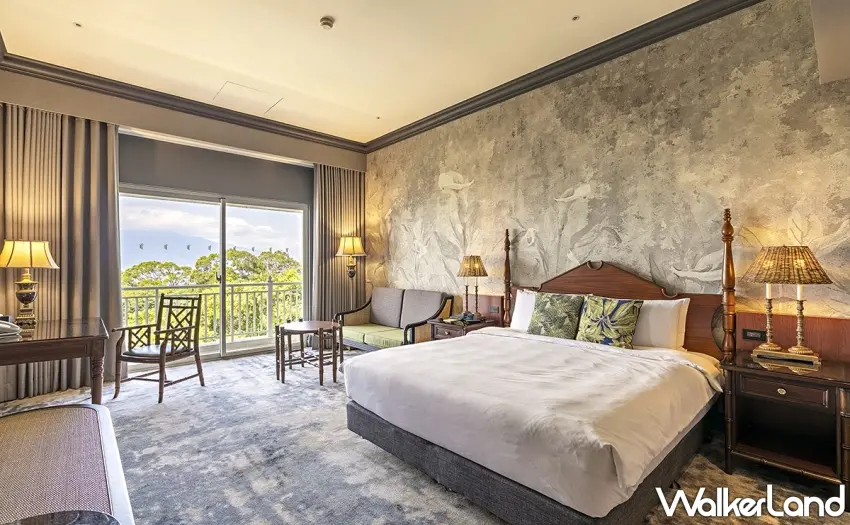 ▲經典賽應援住房專案享精緻客房買1晚送1晚，讓旅客在壯麗景觀中獲得充實放鬆。圖／遠雄悅來大飯店提供；窩客島整理