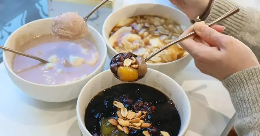 新竹冬季限定！「飴棠」必吃濃郁熱芋泥，暖心燒仙草加鮮奶麻糬。