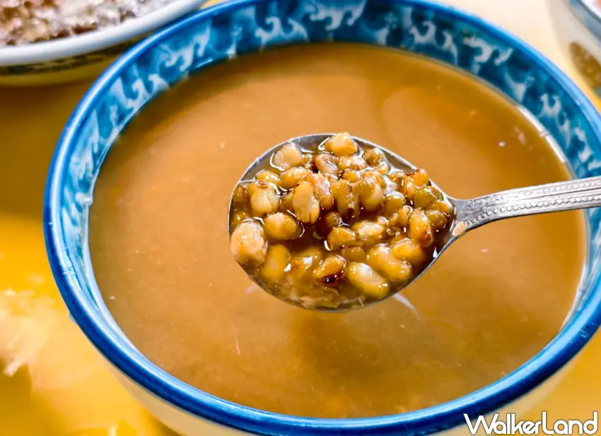 ▲綠豆湯亦是「來來冷飲冰店」熱賣品項。(美食好芃友提供）