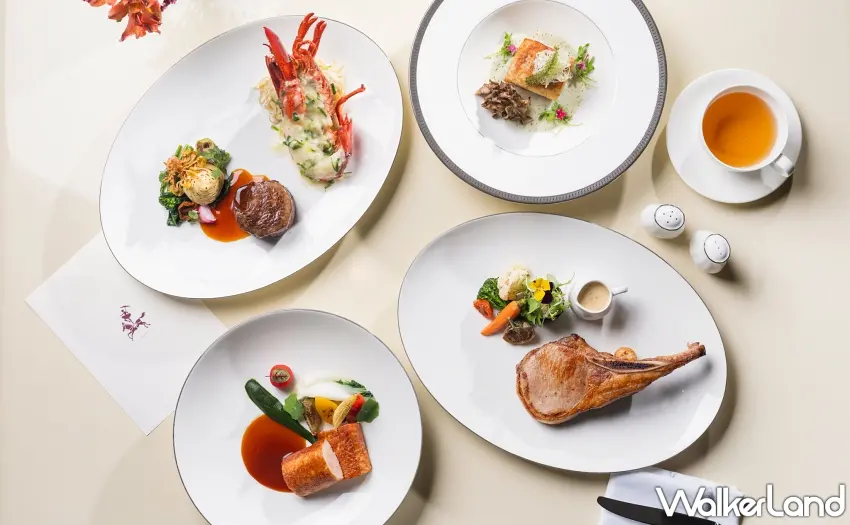 ▲台北文華東方酒店文華Café「平日午間饗．吃．吧」推出全新季節主餐。圖／台北文華東方酒店提供；窩客島整理