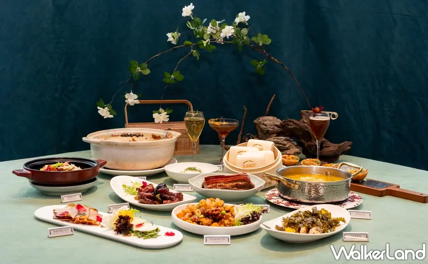 ▲上海鄉村 承德本家 經典菜及承德本家限定菜色。圖／上海鄉村提供；窩客島整理