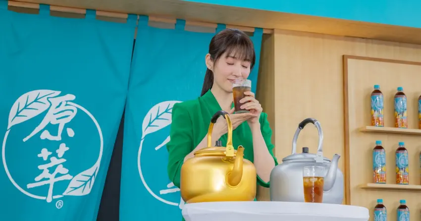 田中千繪家鄉味認證！原萃鍋煮風味麥茶大稻埕限時登場，巨型茶鍋打卡點、東京機票免費抽。