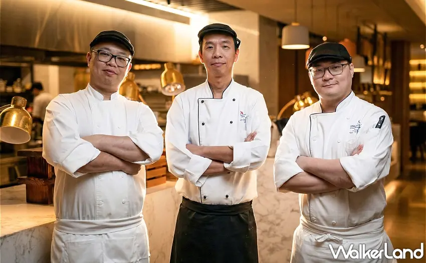 ▲香港3大星級酒店廚藝團隊受邀來台獻藝，左起「香港東涌福朋喜來登酒店」主廚李嘉誠、「香港萬麗海景酒店」主廚李志明、及「香港天際萬豪酒店」主廚楊浩賢。圖／大溪笠復威斯汀提供；窩客島整理