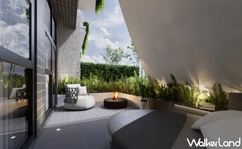 ▲PORTRAIT鉑萃酒店擁有台北西區罕見的獨立露臺房型，讓旅人盡享繁華中的靜謐時光。圖／PORTRAIT鉑萃酒店提供；窩客島整理