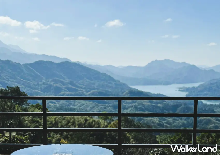 ▲桃園景觀咖啡廳推薦！一山景觀咖啡 180度俯瞰石門水庫，必吃海鮮義大利麵、金桔檸檬綠茶。