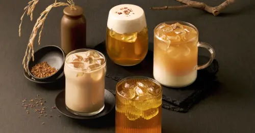 蕎麥奶茶買一送一！無咖啡因功夫茶金穀蕎麥4新品，快閃5天蕎麥飲料買一送一喝爆。