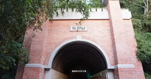 苗栗免門票景點推薦！功維敘隧道七彩霓虹燈步道，穿越時光隧道超夢幻。