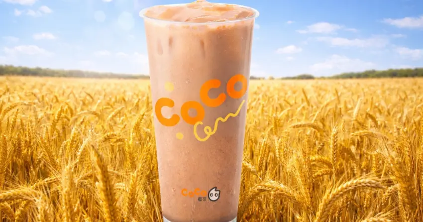 CoCo新品買一送一！一日限定擂擂穀麥奶茶買一送一，白色情人節2杯99元組合再升級。