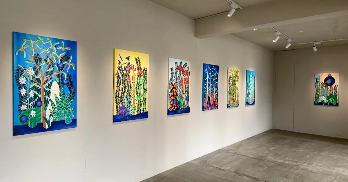 免門票內湖展覽！法國藝術家伊瑟爾・佩羅台灣首展，電影感奇幻植物畫免費拍。
