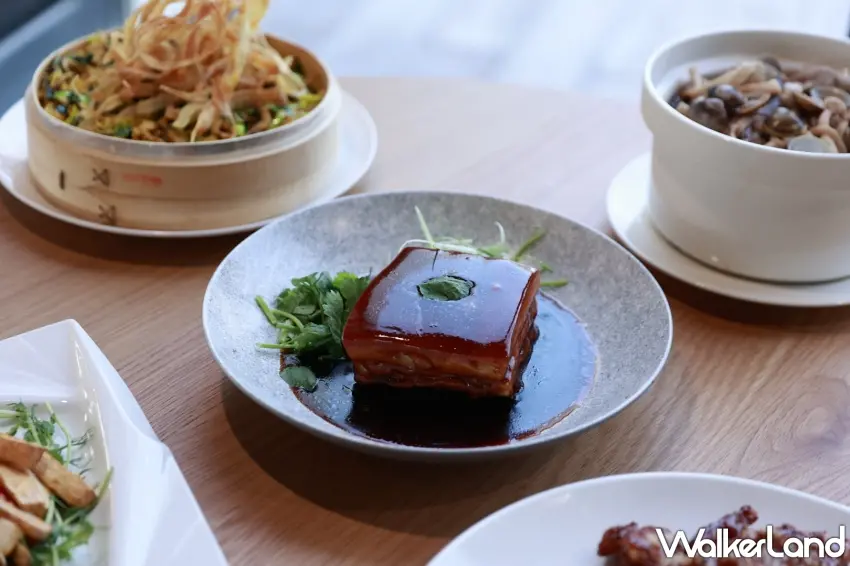 ▲心之芳庭以「食在地、食當令」為核心設計餐點，選用埔里紹興酒滷肉、魚池紅茶與筊白筍等在地食材入菜。圖／薰衣草森林提供；窩客島整理