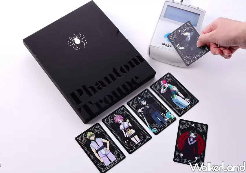 ▲一卡通感應模擬，庫洛洛幻影旅團成員卡面帥氣登場。