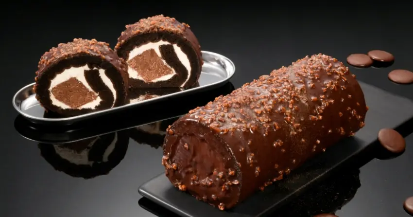 脆皮巧克力生乳捲！亞尼克白色情人節限定脆皮生乳捲，1.5倍濃宇治焙茶生乳捲必吃。