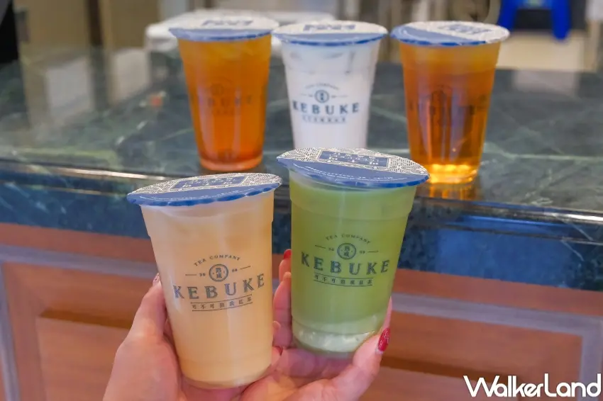 ▲可不可熟成茶行茶花系列五款新品皆參與活動，粉絲可在優惠期間以較優惠價格嘗試不同茶花烏龍風味。