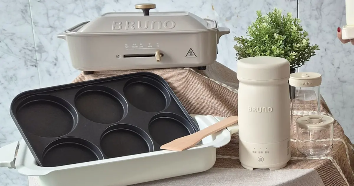 全聯BRUNO加價購！奶油白小家電「隨行咖啡機、旋鈕藍芽喇叭」大爆紅。