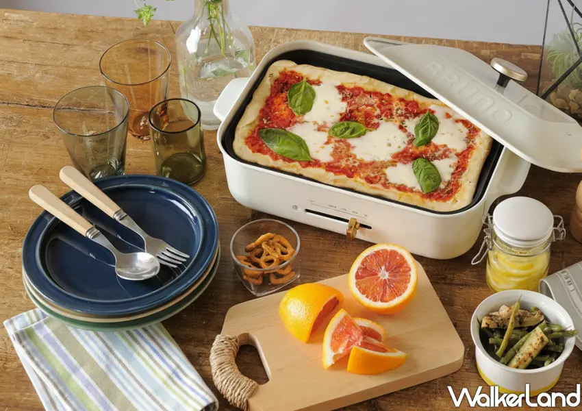 ▲經典款BRUNO多功能電烤盤，打造居家派對儀式感，全聯積分活動限時開跑。