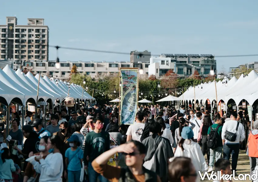 ▲員林園林園週末市集熱鬧登場,文青必訪香菜主題活動。