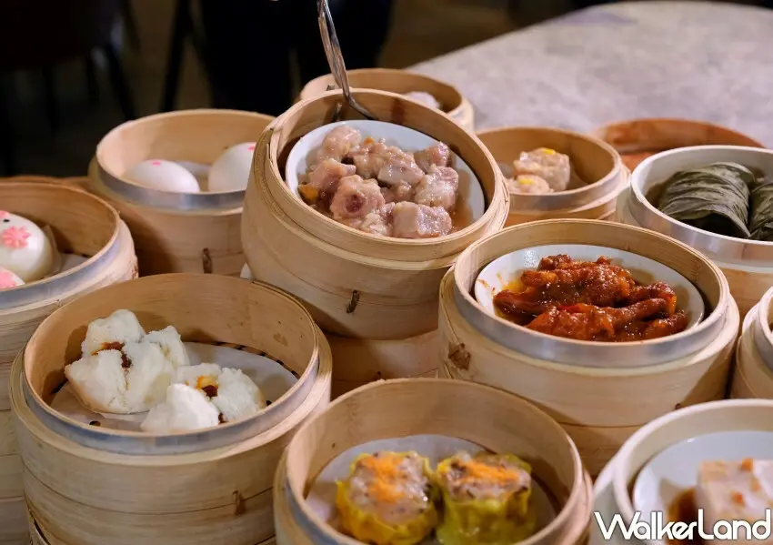 ▲28款精緻港點搭配飲品無限量供應,超狂優惠挑戰台北港點吃到飽最高的CP值。(攝影:鄭雅之)