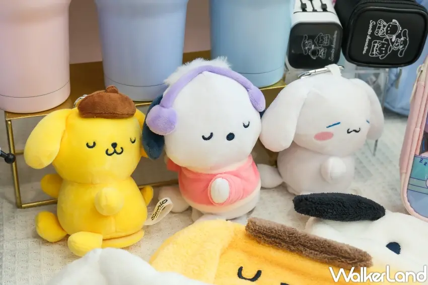 ▲7-11推出「三麗鷗一起狗狗GO 三狗系列」集點活動,布丁狗、大耳狗喜拿、帕恰狗三大人氣角色登場,共推出26款春日主題周邊,從生活用品到寵物配件一次亮相。(攝影:張人尹)