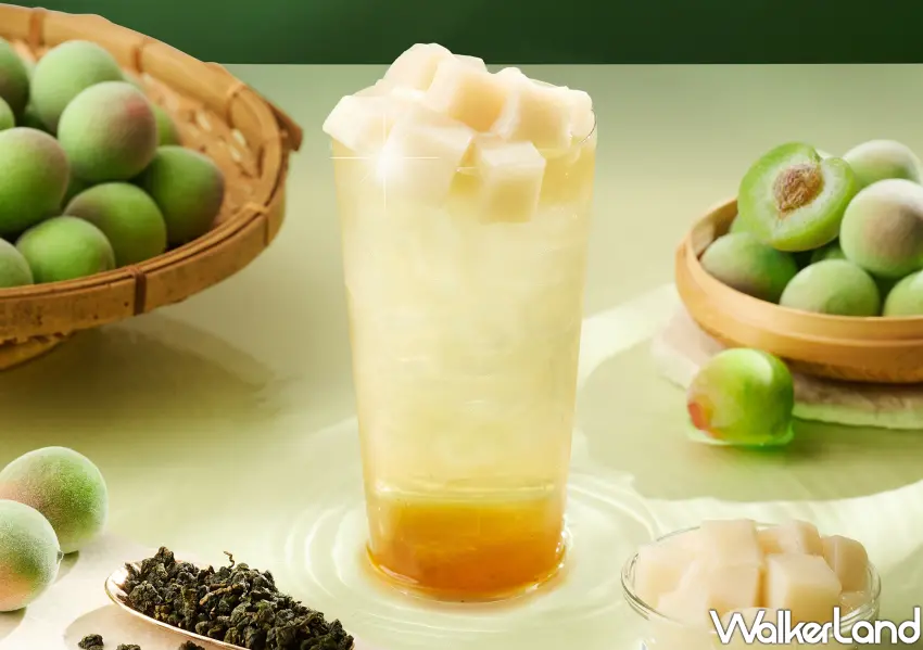 ▲咀嚼控必喝，先喝道特製青梅麻粿口感超Q彈。