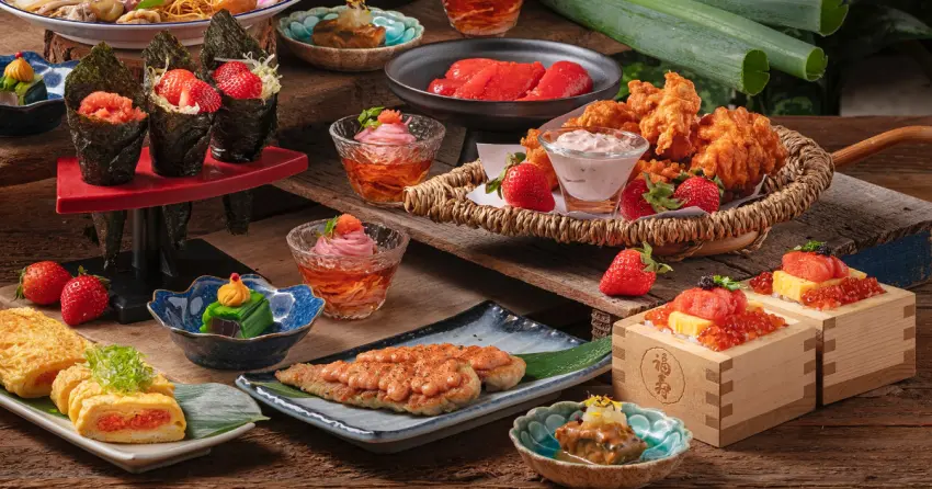 欣葉日料吃到飽換新菜！九州大賞「牛腸鍋、明太子、草莓大福」吃到飽超狂。