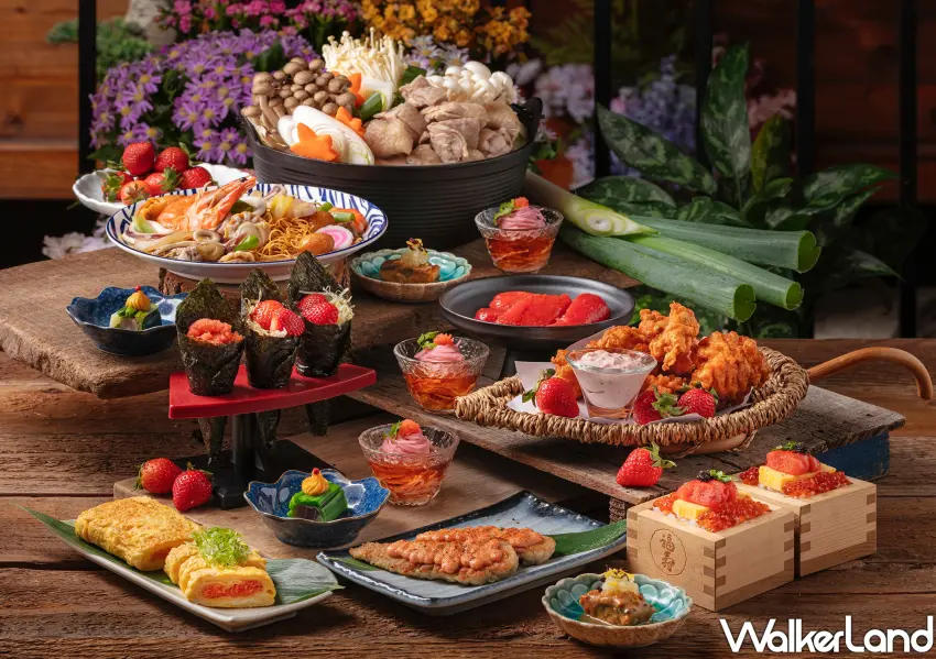 ▲春日九州大賞登場。餐檯必吃明太子玉子燒、中津唐揚雞與宮崎牛肉捲大蔥等20道名物。