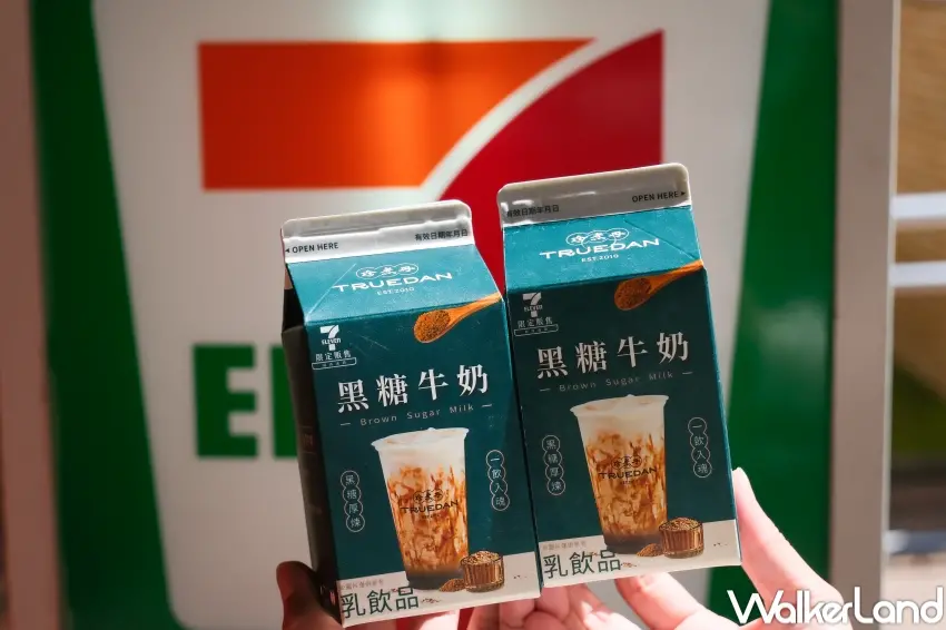 ▲7-ELEVEN販售珍煮丹黑糖牛奶即飲新品，主打乳含量50%以上與黑糖香氣，推出嚐鮮價（攝影：張人尹）