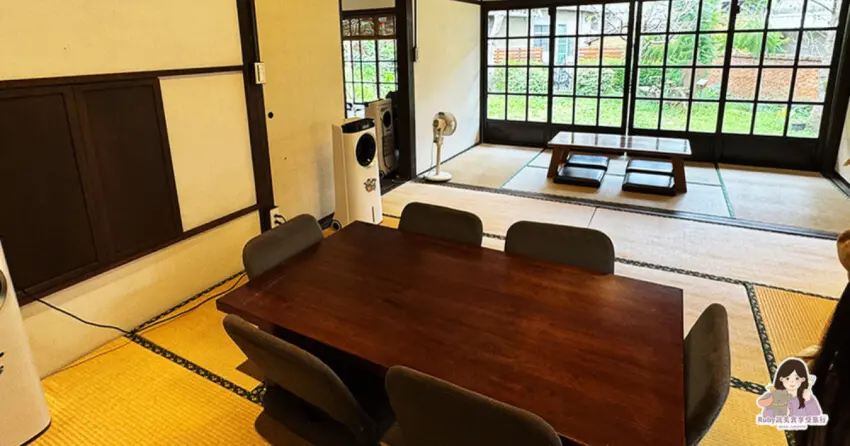 ▲「婆娑咖啡」以日式老宅改建，保留榻榻米地板與木造空間，可以感受到靜謐溫潤的日式氛圍。