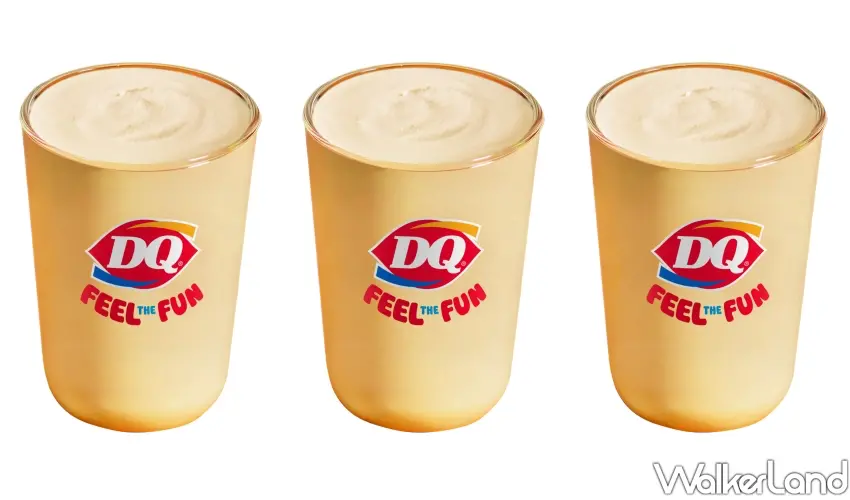 ▲夏日氛圍芒果優格奶昔具備豐富酸甜層次，不加碎冰稀釋，挑戰最正宗的美式奶昔標竿。