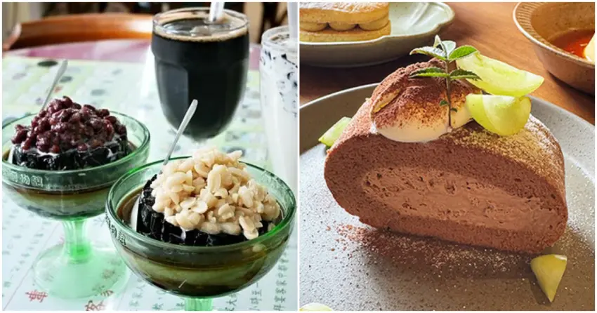 ▲從日式老宅咖啡的精緻甜點，到關西代表性的仙草飲品與甜品，豐富多樣的在地風味，吃貨們絕對能大飽口福。