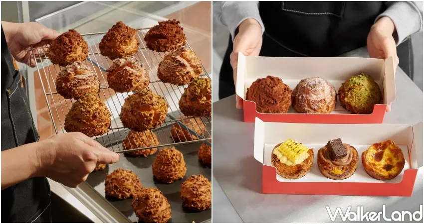 ▲吉嶼山茶導入小熊菓子甜點，蛋塔與奶芙同步開賣讓粉絲多元搭配。