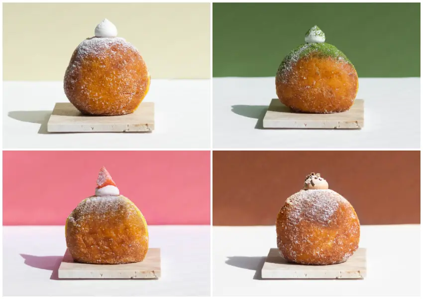 ▲東京必吃甜甜圈加一！UNI DONUTS 生甜甜圈專賣店新開幕，6種口味價格一次看。