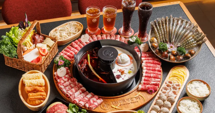 台北火鍋新開店！四季花月火鍋9大湯底、必點菜推薦，吃完衣服不沾味。